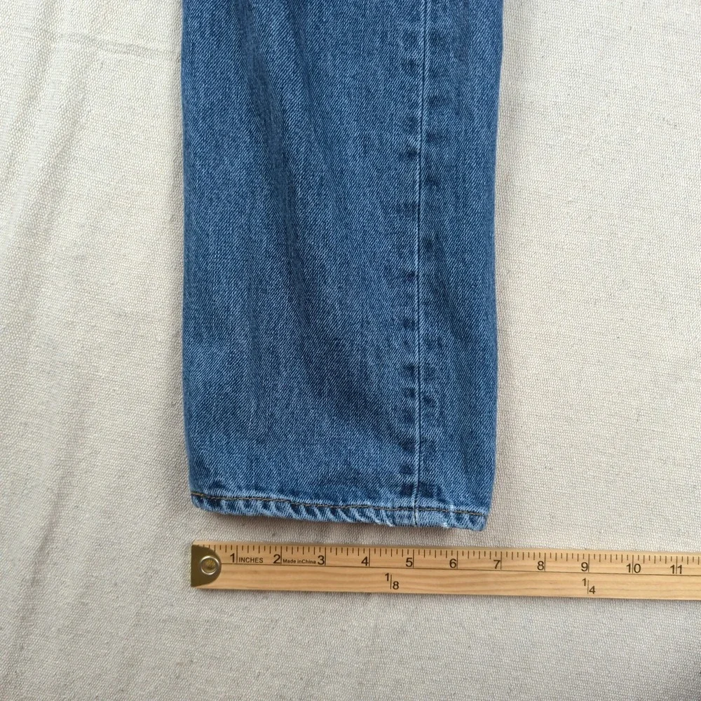 Levis 501 Jeans Mens 29x30 Blue Button Fly Casual Classic American Western